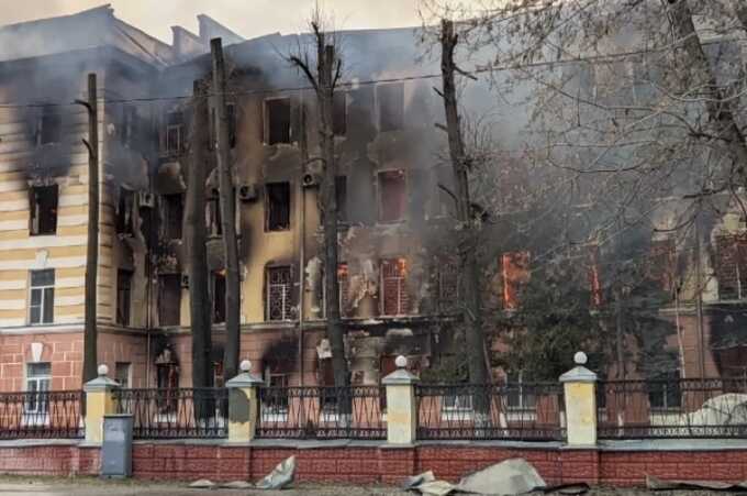 Опубликованы новые детали пожара в тверском ЦНИИ ВКС Минобороны